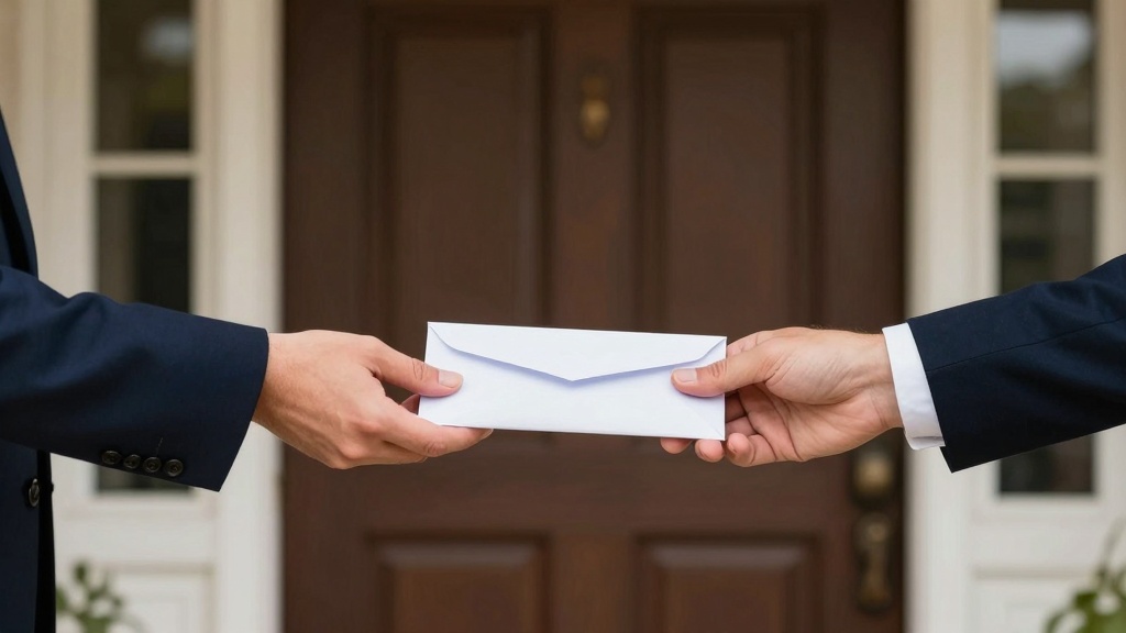 Landlord serving 3 day eviction notice to tenant