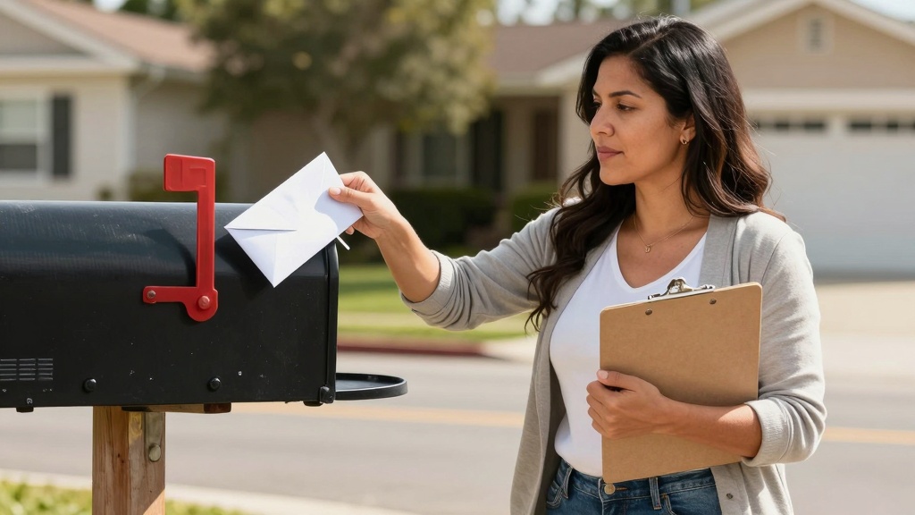 Tenant mailing notice letter
