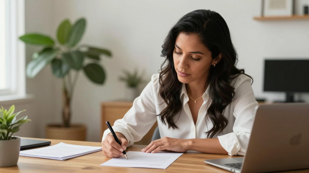 Tenant writing 30 day notice to move out