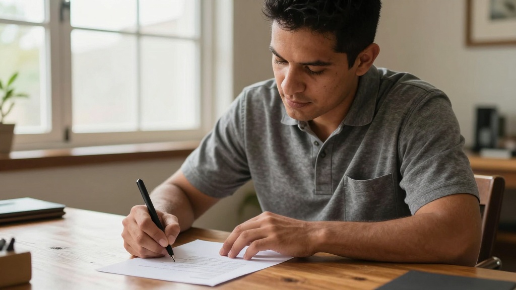 Landlord writing 30 day notice to vacate