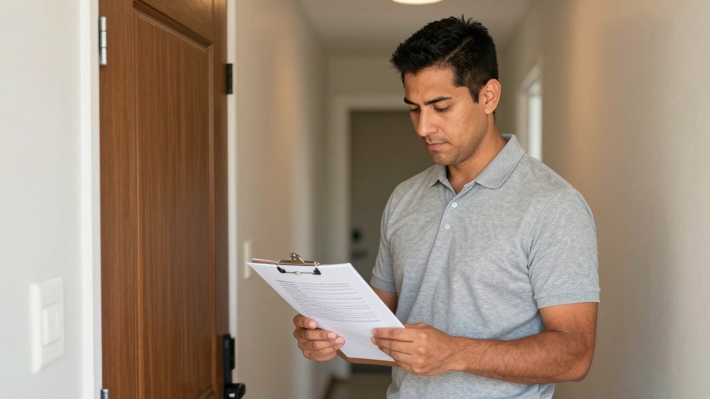 Arizona eviction notice: landlord serving document