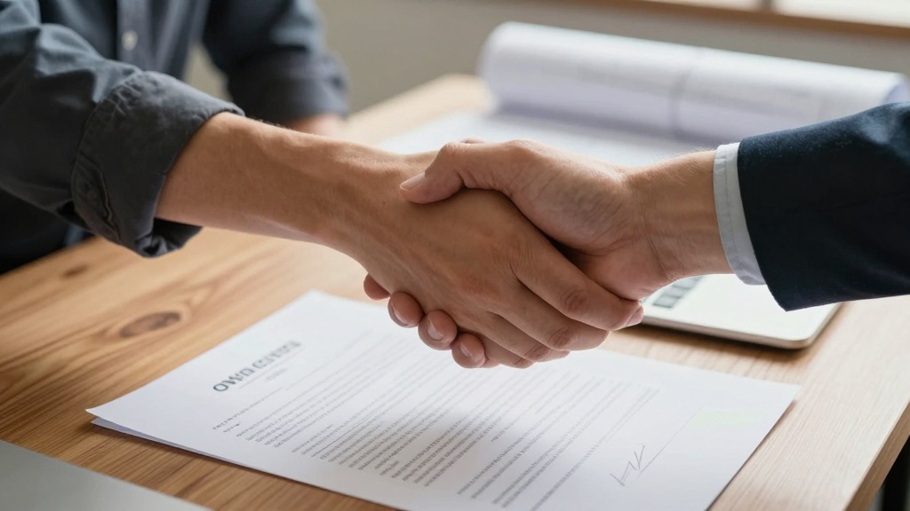 Builder contract: handshake agreement