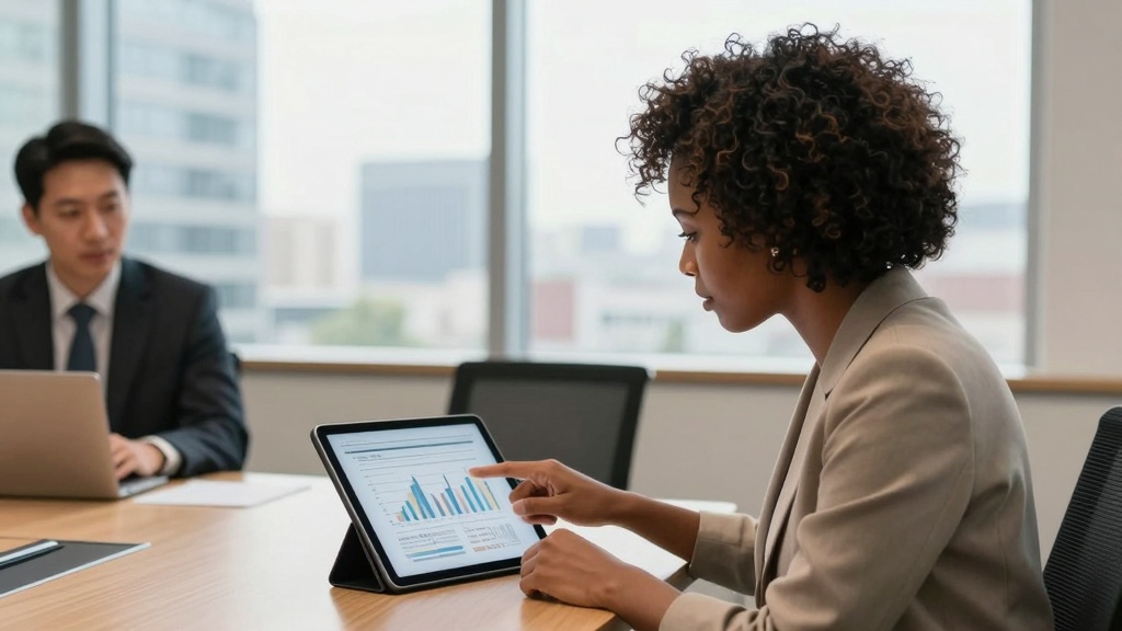 Commercial lease types: professionals reviewing financial terms