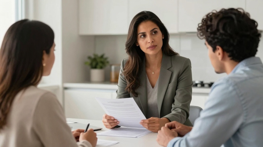 California rental application: landlord reviewing tenant documents