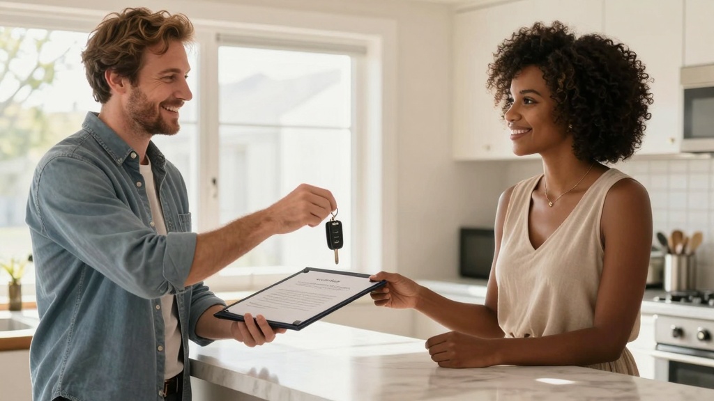 Completing a car payment agreement exchange