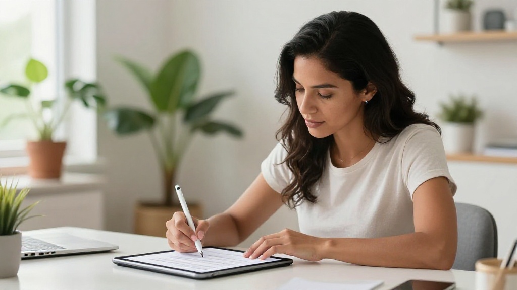 Signing contract: digital signature process