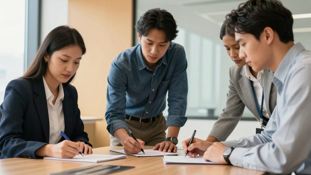 Employee loan agreement: signing the contract