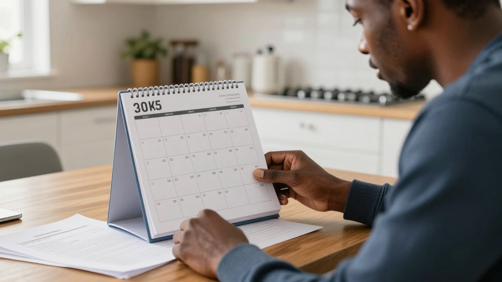 Landlord checking eviction timeline
