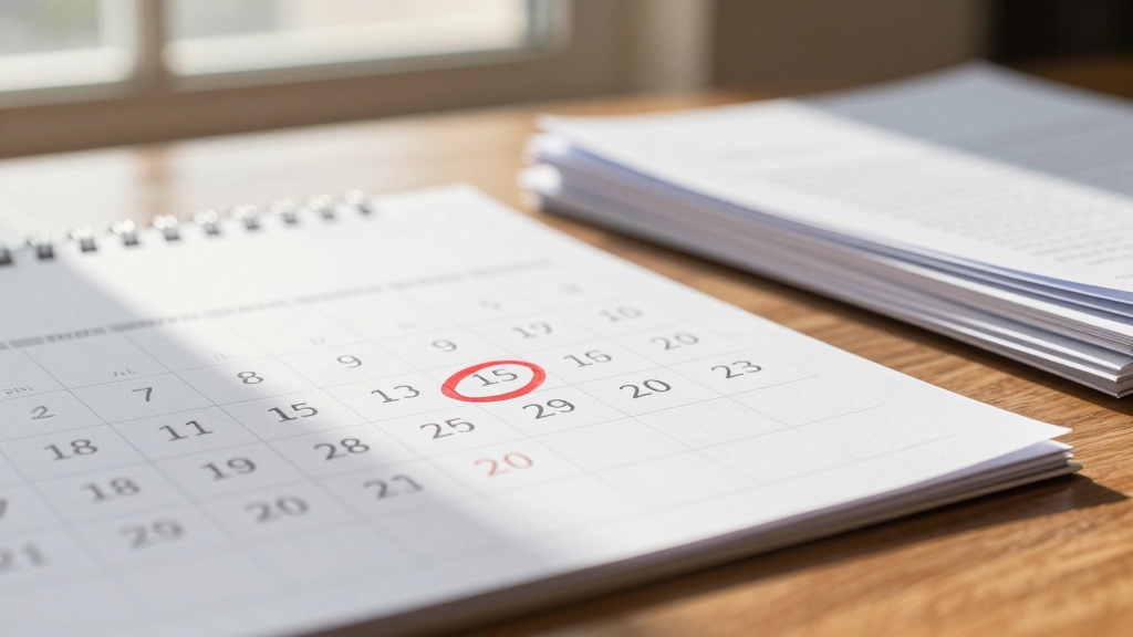 Eviction notice timeline calendar