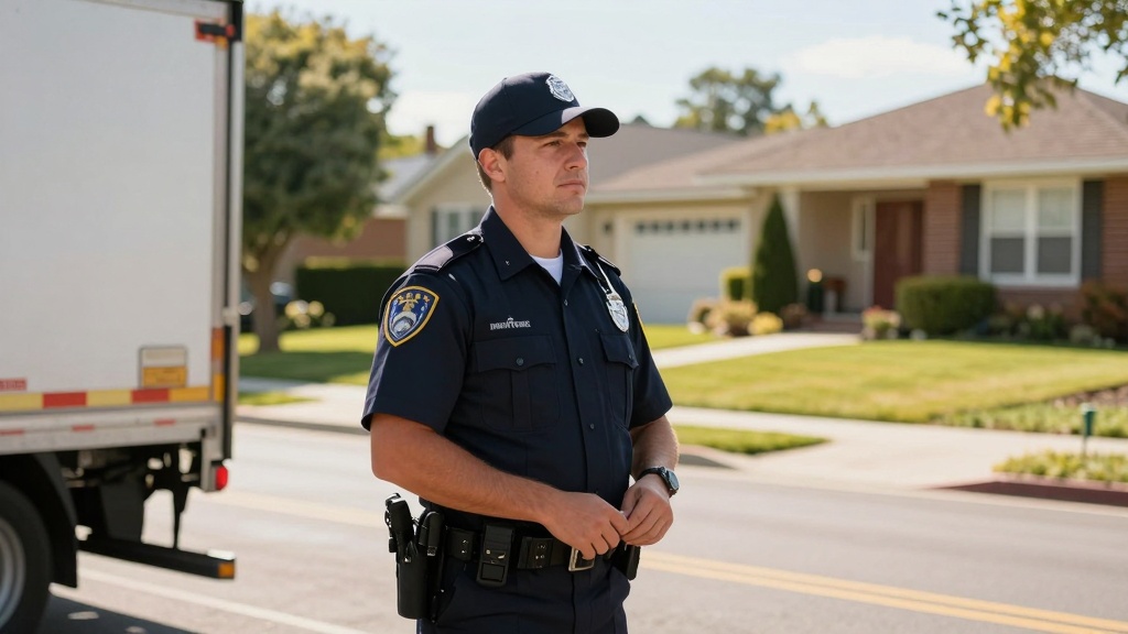 Constable executing eviction order