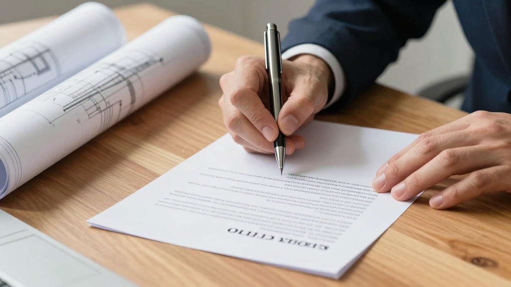 Home construction contract: signing key clauses