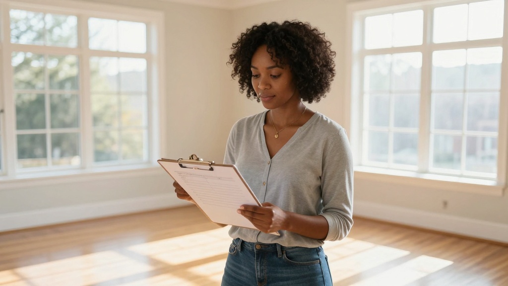 House rental agreement: property inspection checklist