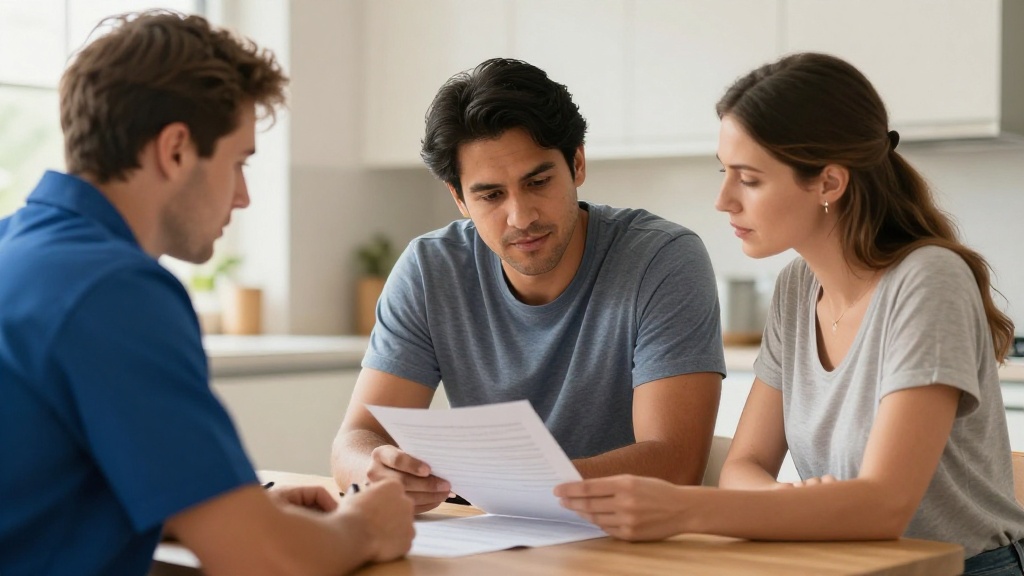 HVAC service agreement review