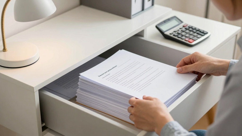 Organizing loan documents