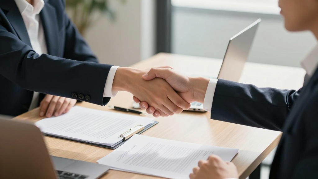 Signing independent contractor agreement