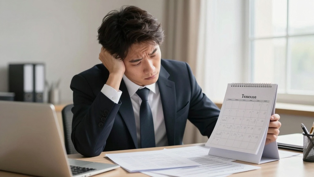 Landlord reviewing eviction timeline mistakes