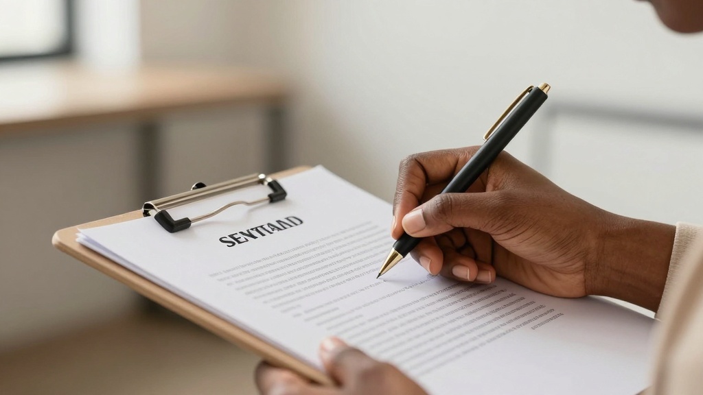 Lease addendum: signing rental agreement