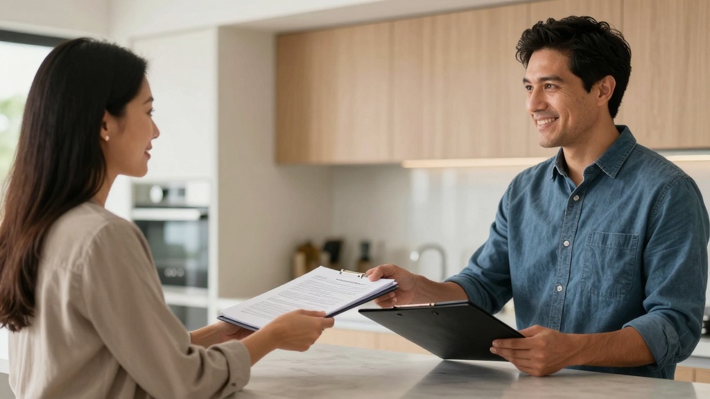 Exchanging signed lease extension documents