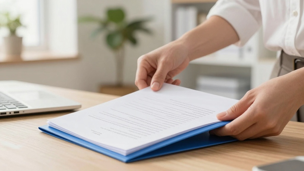 Lease renewal: organizing signed documents