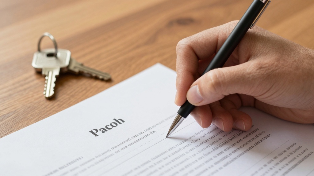 Lease termination: signing the notice letter