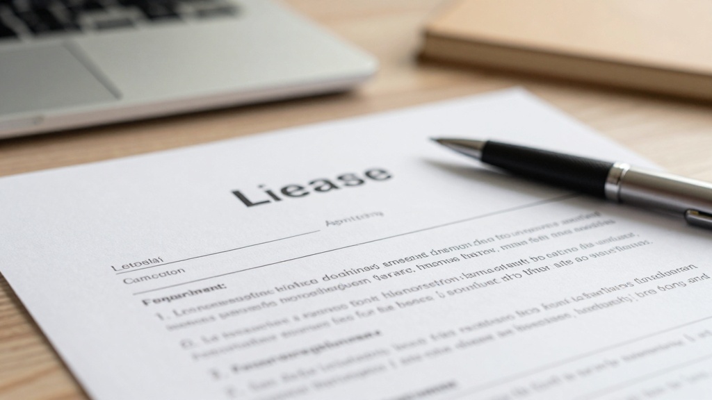 New York lease agreement: legal document details