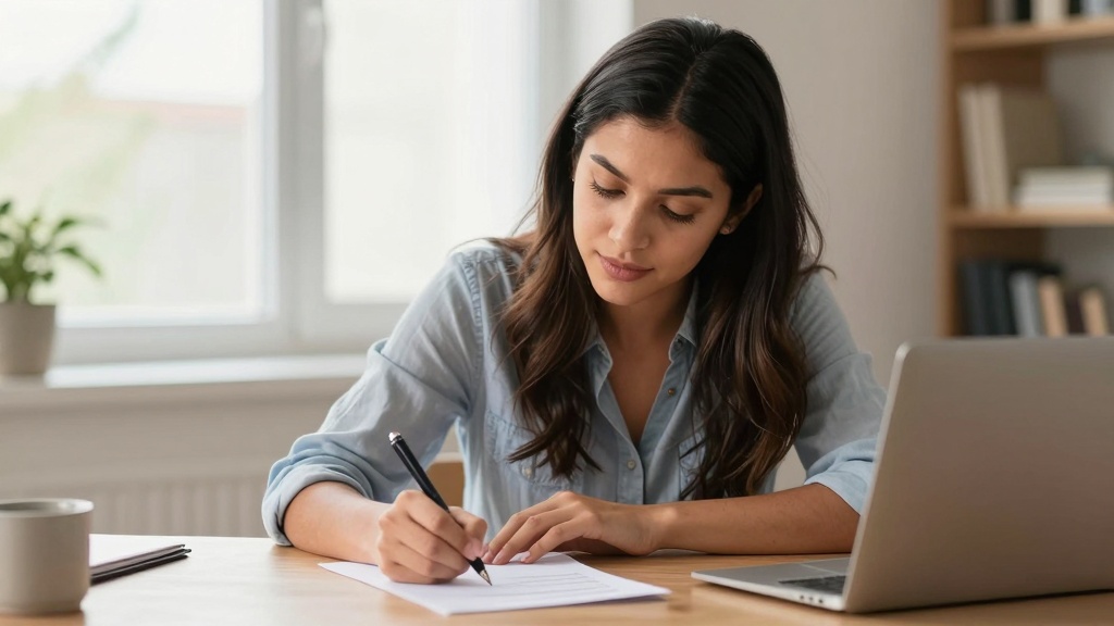 Tenant writing notice to vacate letter