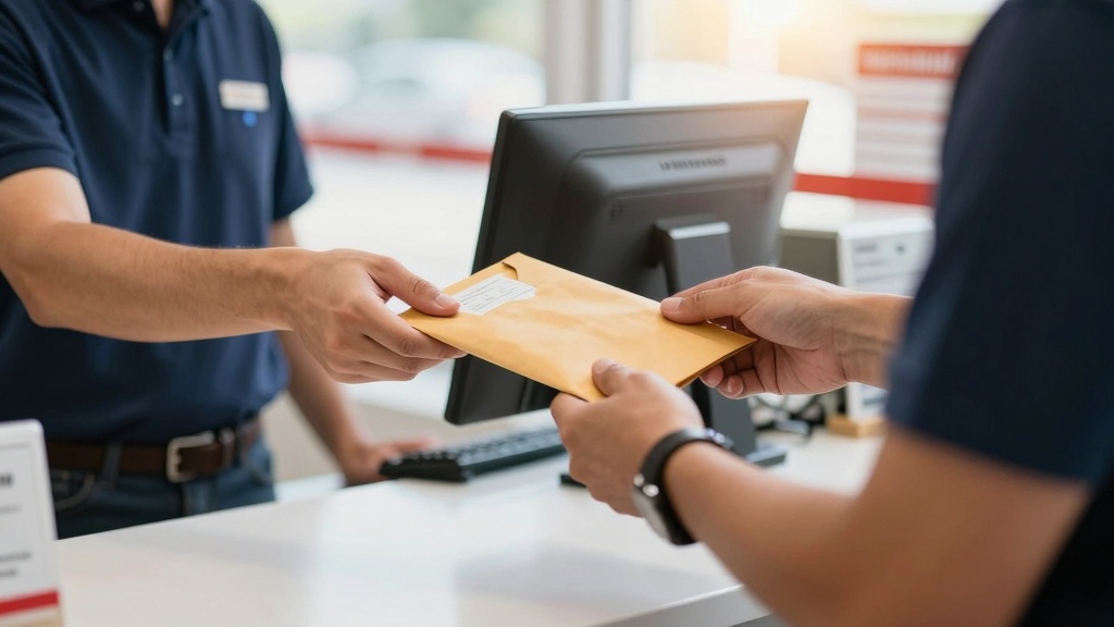 Tenant mailing notice via certified mail
