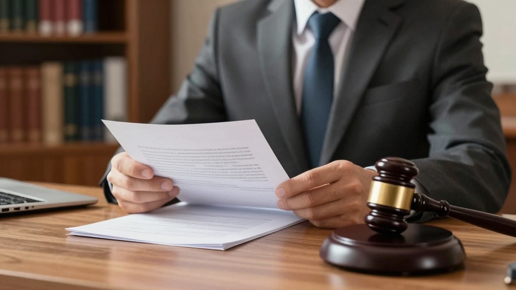 Landlord preparing for eviction court hearing