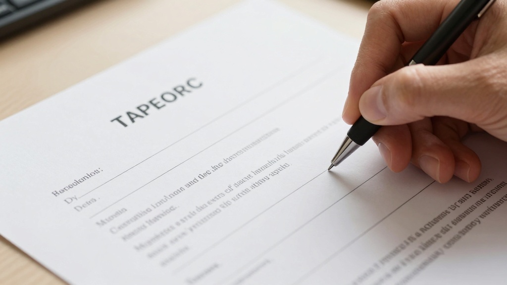 Signing a personal loan agreement