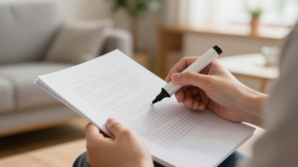 Customizing lease: reviewing document