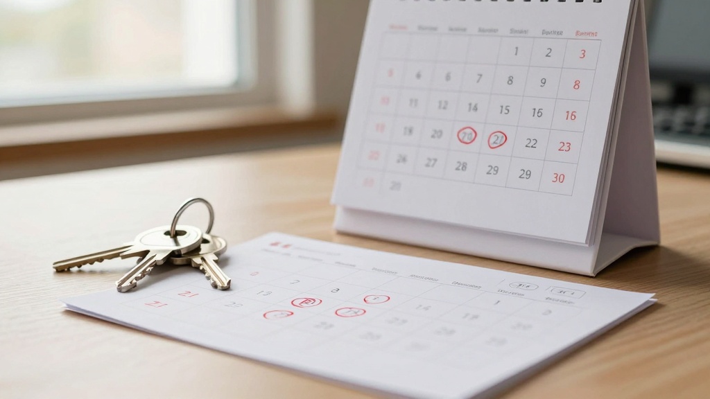 Rental lease: fixed term dates