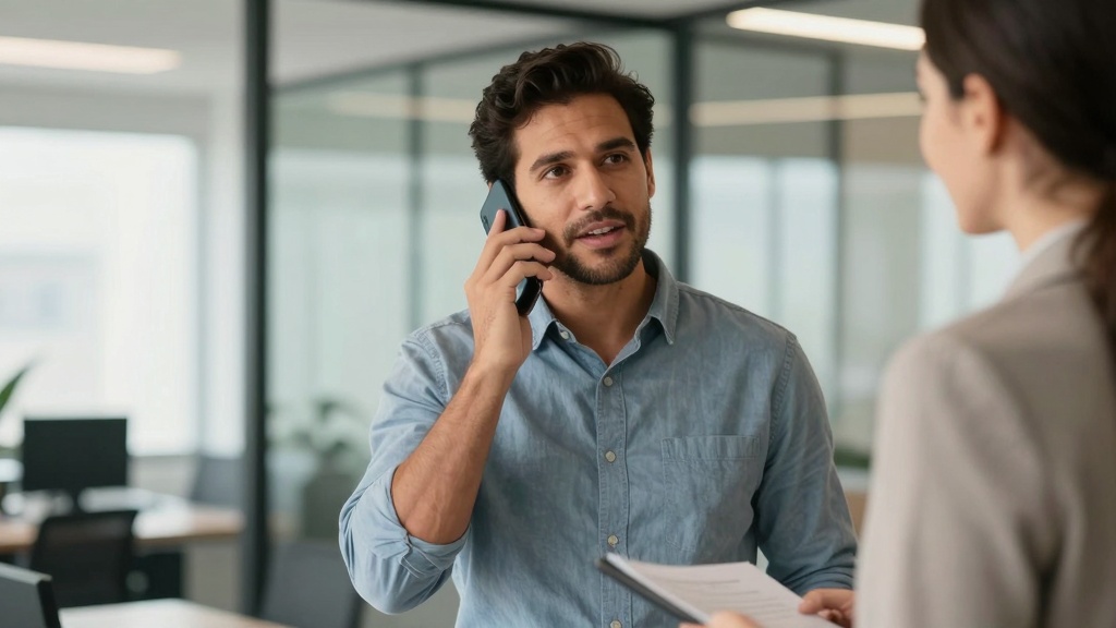 Rental verification: landlord confirming employment details
