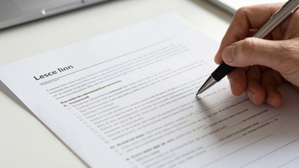 Residential lease: reviewing essential contract clauses