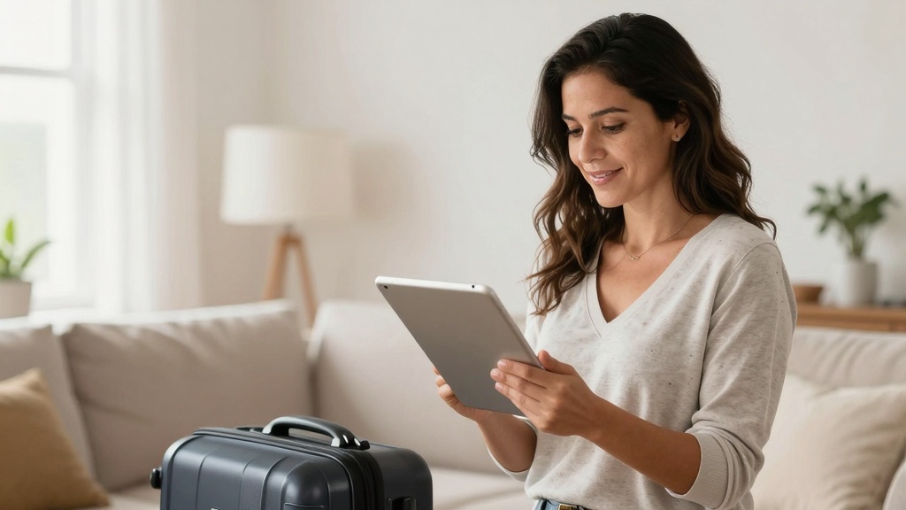 Short term rental agreement: Host checking in guest