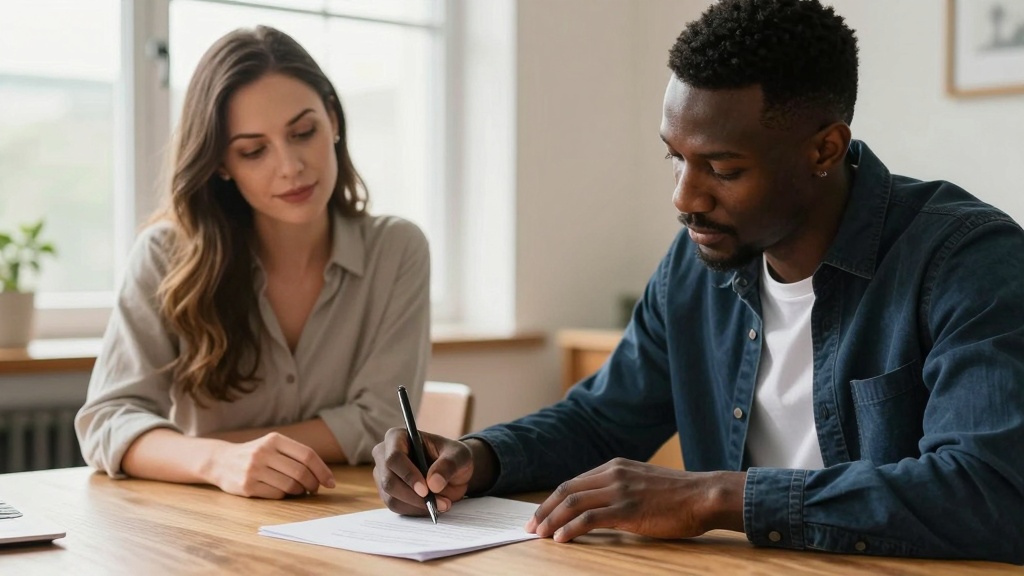 Short term rental agreement: Signing contract