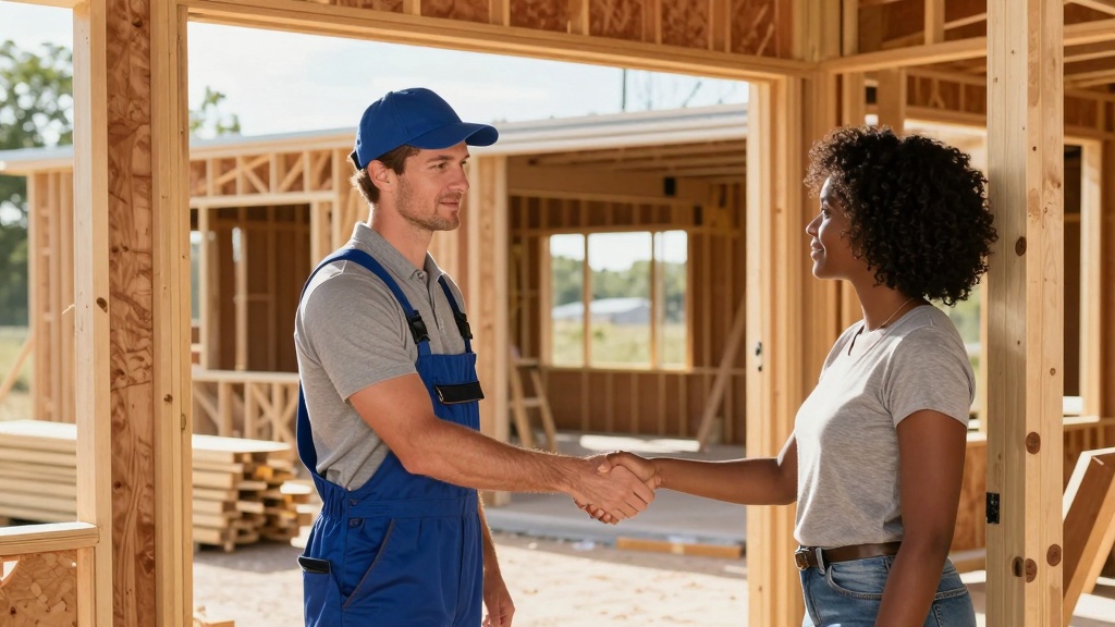 Project kickoff: Handshake between owner and contractor