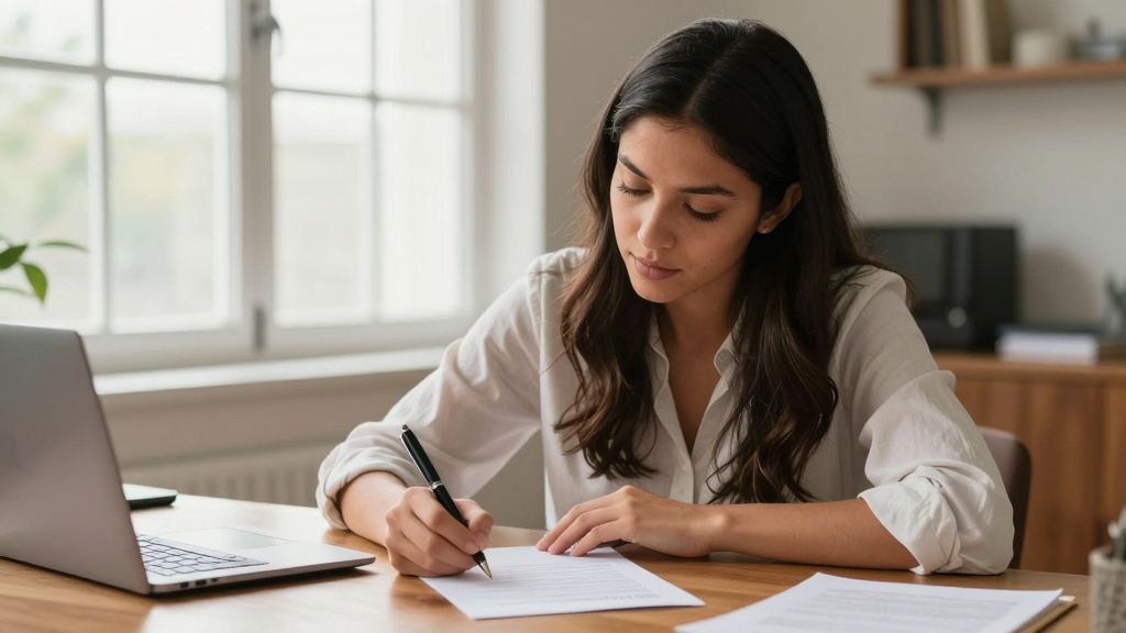 Tenant writing notice to vacate letter