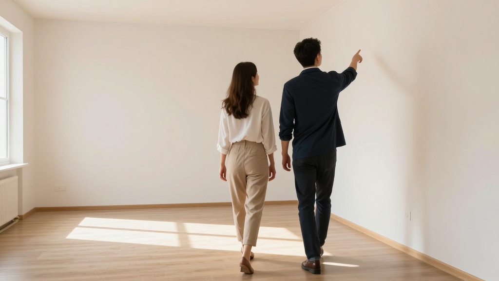 Final walk-through inspection between landlord and tenant